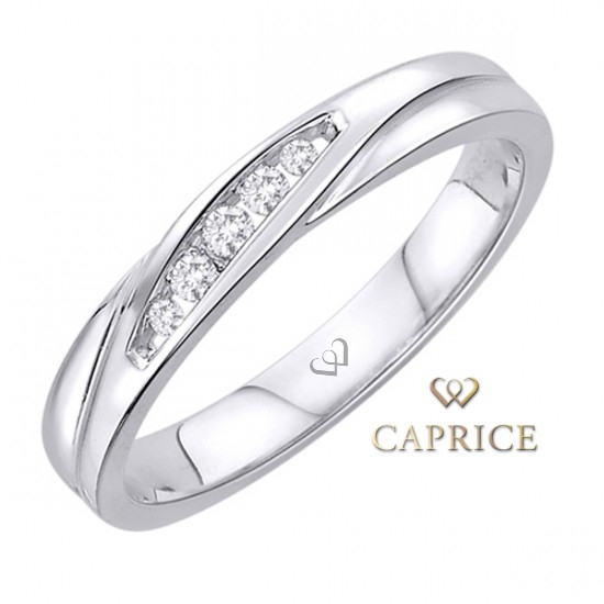 Diamond ring, white gold