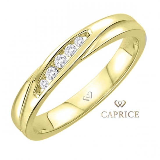 Diamond ring, yellow gold